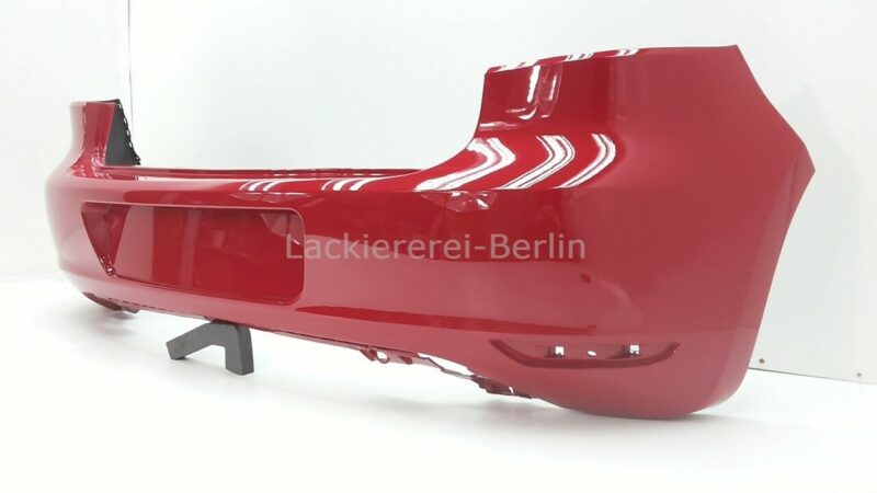 STOßSTANGE HINTEN LACKIERT IN WUNSCHFARBE NEU für VW Golf 6 ohne PDC – Bild 9