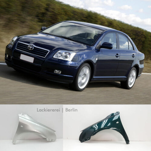 KOTFLÜGEL VORN LACKIERT IN WUNSCHFARBE NEU für Toyota Avensis 2003-2006