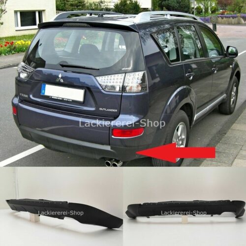 STOßSTANGE HINTEN UNTERTEIL NEU für Mitsubishi Outlander 2007-2012 ohne PDC