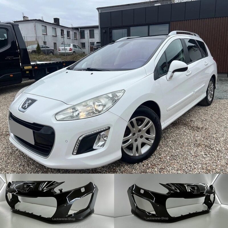 STOßSTANGE VORNE LACKIERT IN WUNSCHFARBE NEU für Peugeot 308 I 2011-2013