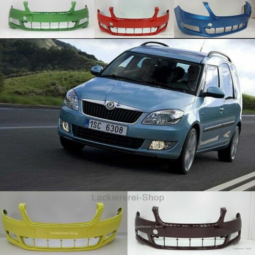 STOßSTANGE VORNE LACKIERT IN WUNSCHFARBE NEU für Skoda Roomster 2010-2015