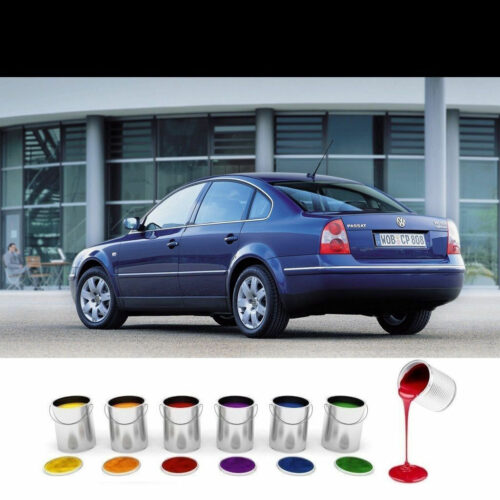 STOßSTANGE HINTEN lackiert in WUNSCHFARBE + Spoiler NEU für VW Passat 3BG (B5) 00-05 