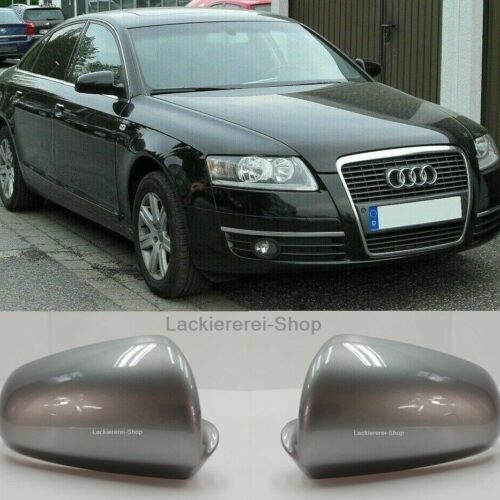 AUßENSPIEGEL KAPPE/GEHÄUSE LACKIERT IN WUNSCHFARBE NEU für Audi A6 C6 2004-2008