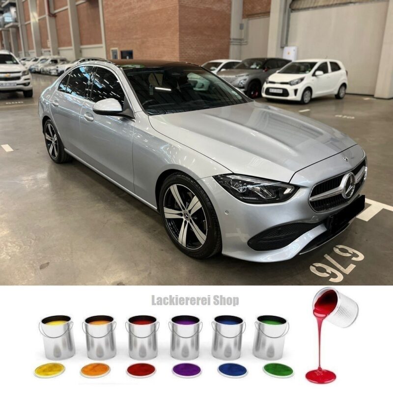 KOTFLÜGEL VORNE LACKIERT IN WUNSCHFARBE NEU für Mercedes C-Klasse W206 2021- ALU