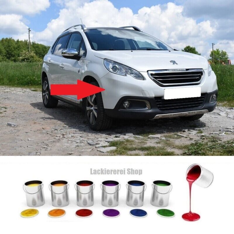 STOßSTANGE VORNE LACKIERT IN WUNSCHFARBE NEU für Peugeot 2008 2013-2016