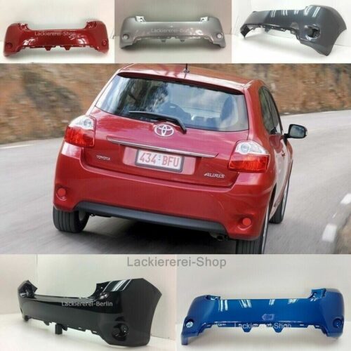STOßSTANGE HINTEN LACKIERT IN WUNSCHFARBE NEU für Toyota Auris 2010-2012