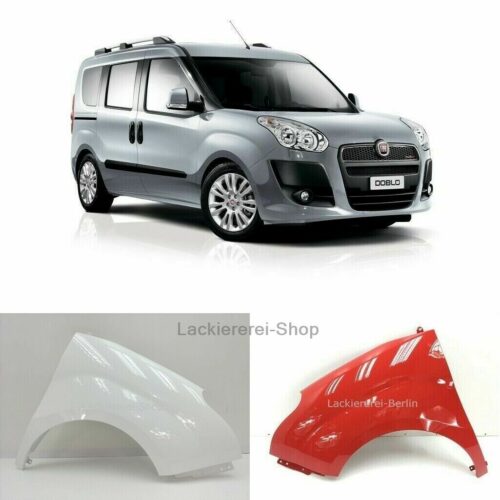 KOTFLÜGEL VORNE LACKIERT IN WUNSCHFARBE NEU für Fiat Doblo II 2010-2015