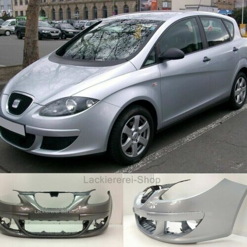 STOßSTANGE VORNE LACKIERT IN WUNSCHFARBE NEU für Seat Toledo 2004-2009