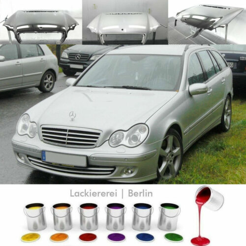 MOTORHAUBE LACKIERT IN WUNSCHFARBE NEU für Mercedes C-Klasse W203/S203 2000-2007
