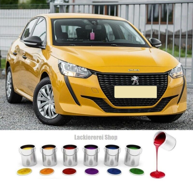 STOßSTANGE VORNE LACKIERT IN WUNSCHFARBE NEU für Peugeot 208 2019-2023