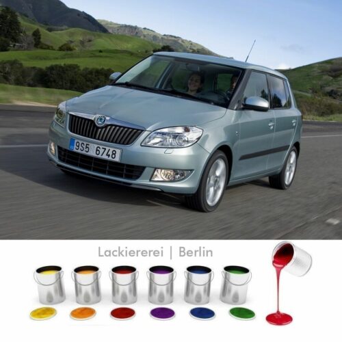 STOßSTANGE VORNE LACKIERT IN WUNSCHFARBE NEU für Skoda Fabia 5J 2010-2014 SRA