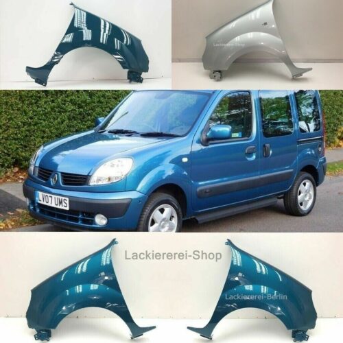 KOTFLÜGEL VORNE LACKIERT IN WUNSCHFARBE NEU für Renault Kangoo 2003-2008 