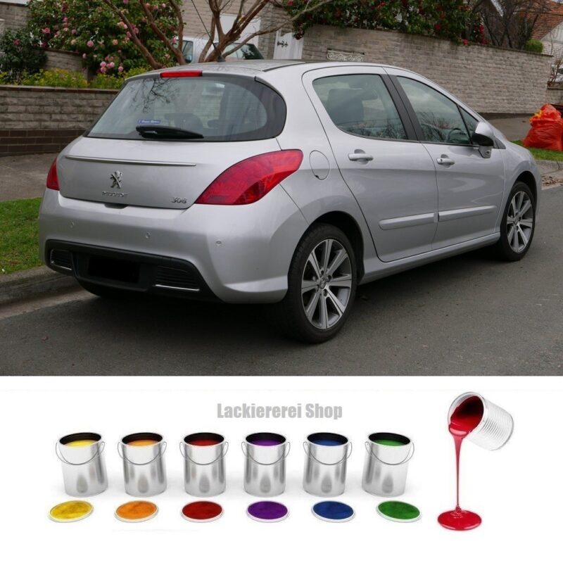 STOßSTANGE HINTEN LACKIERT IN WUNSCHFARBE NEU für Peugeot 308 I 2011-2013