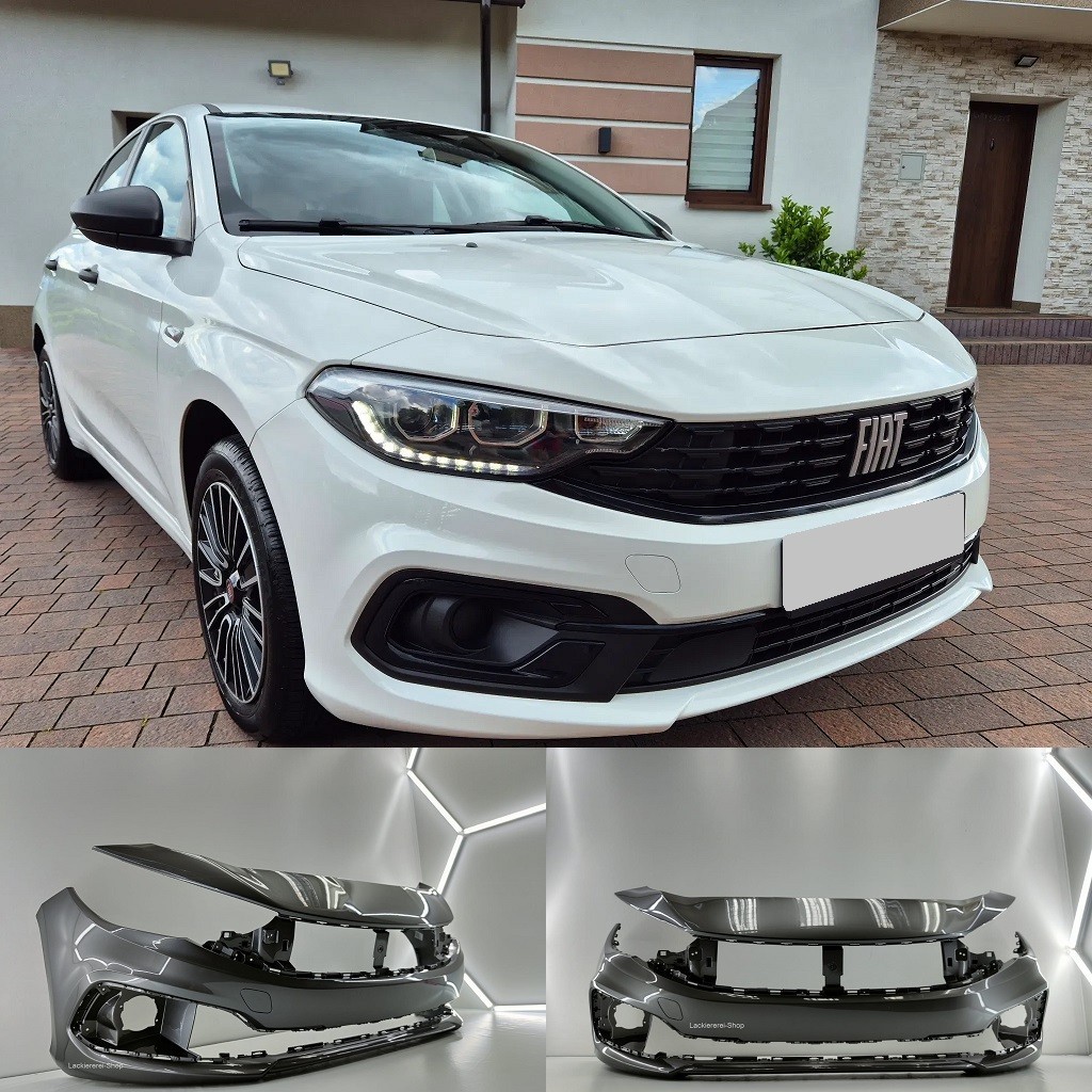 STOßSTANGE VORNE LACKIERT IN WUNSCHFARBE NEU für Fiat Tipo 2020-