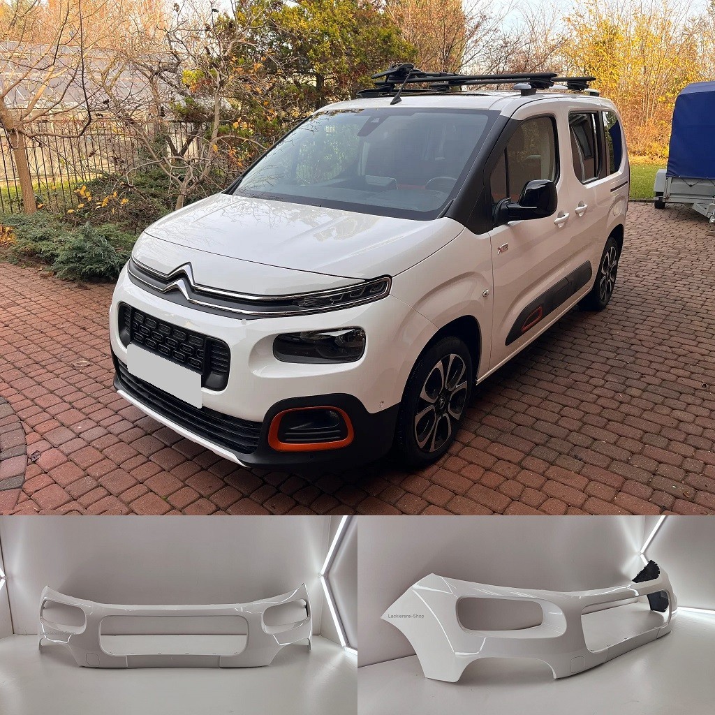 STOßSTANGE VORNE LACKIERT IN WUNSCHFARBE NEU für CITROEN BERLINGO 2018-2024