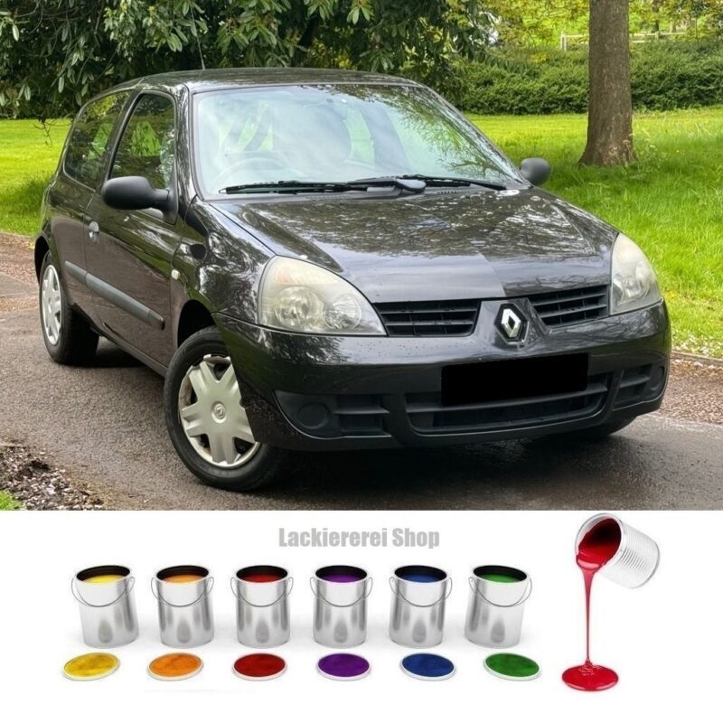 STOßSTANGE VORNE LACKIERT IN WUNSCHFARBE NEU für Renault Clio 2 Campus 2006-2009