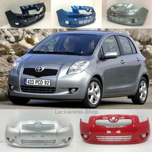 STOßSTANGE VORNE LACKIERT IN WUNSCHFARBE NEU für Toyota Yaris 2006-2008