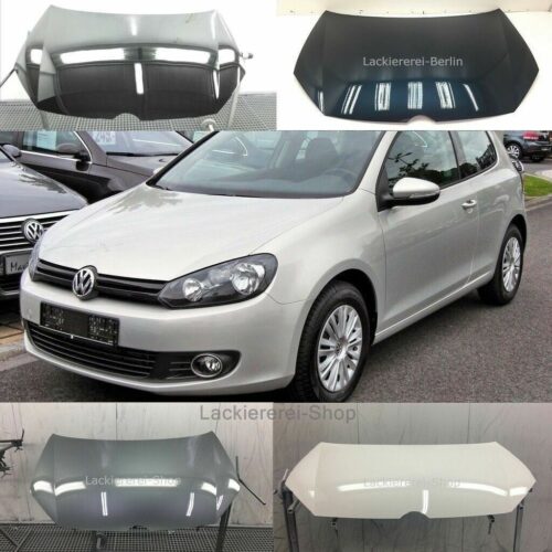 MOTORHAUBE LACKIERT IN WUNSCHFARBE NEU für VW Golf 6 2008-2013