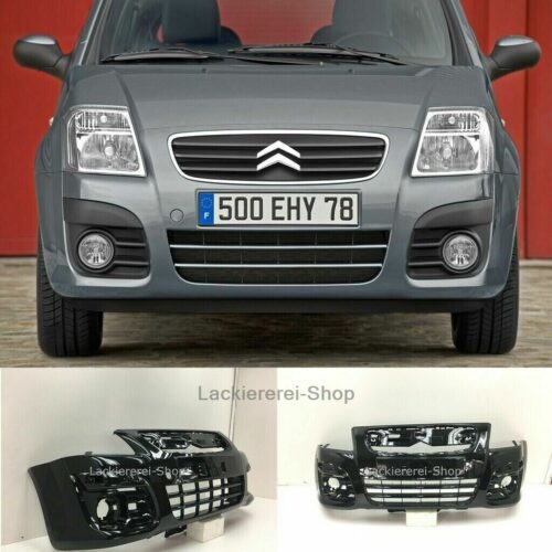 STOßSTANGE VORNE LACKIERT IN WUNSCHFARBE NEU für Citroen C2 2008-2009