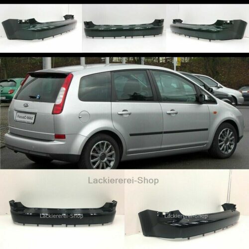 STOßSTANGE HINTEN LACKIERT IN WUNSCHFARBE NEU für Ford Focus C-MAX 2003-2007 