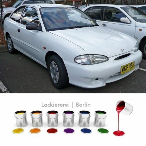 KOTFLÜGEL VORNE LACKIERT IN WUNSCHFARBE NEU für Hyundai Accent 1994-1999 