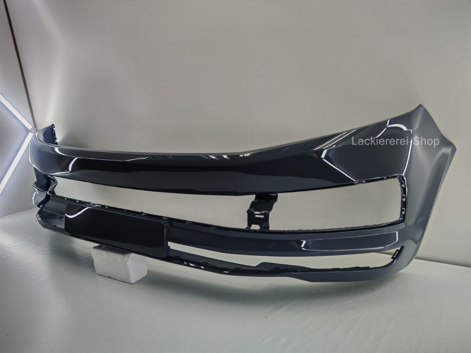 STOßSTANGE VORNE LACKIERT IN LH7J PURE GREY für VW T6 2015-2019 Lagerware