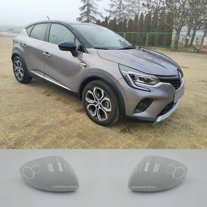 AUßENSPIEGEL KAPPE/GEHÄUSE LACKIERT IN WUNSCHFARBE NEU für Renault Captur II