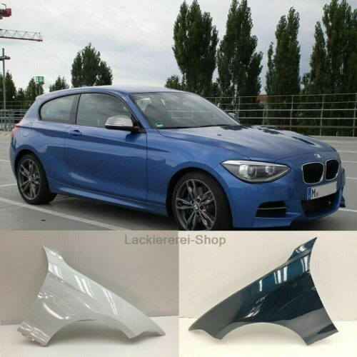 KOTFLÜGEL VORN LACKIERT IN WUNSCHFARBE für BMW 1er F20/F21/F22/F23 2011-2018