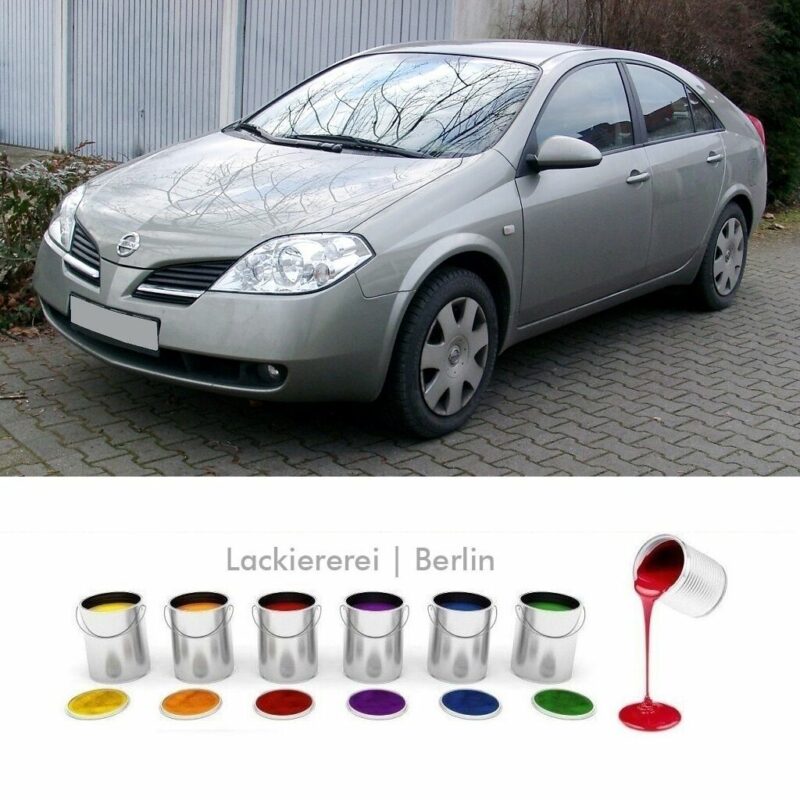 STOßSTANGE VORNE MIT SRA FÜR Nissan Primera 2001-2007 LACKIERT IN  KY0 NEU – Bild 5