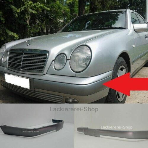 STOßLEISTE VORNE LACKIERT IN WUNSCHFARBE NEU für Mercedes E-Klasse W210/S210 1995-1999