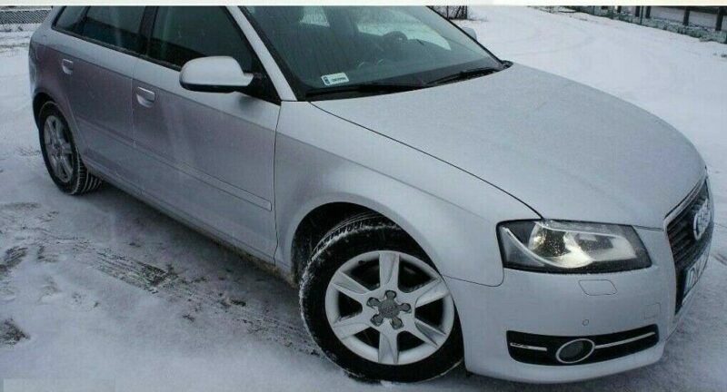 STOßSTANGE VORN LACKIERT IN LZ7H für Audi A3 8P 08-12 mit SRA neu LAGERWARE – Bild 2