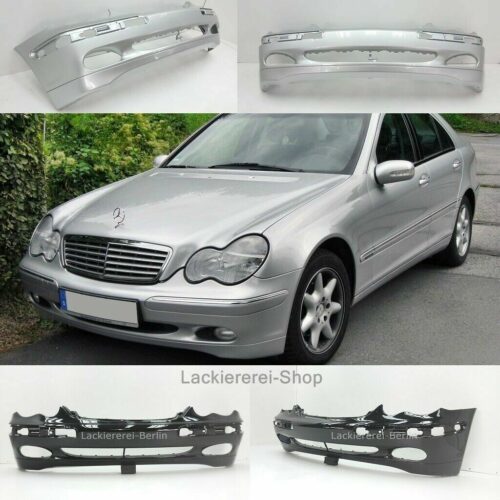 STOßSTANGE VORNE LACKIERT IN WUNSCHFARBE NEU für Mercedes C-Klasse W203/S203 2000-2004