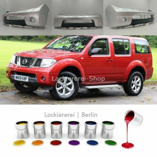STOßSTANGE VORNE LACKIERT IN WUNSCHFARBE NEU für Nissan Pathfinder 2005-2010