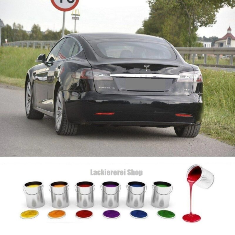 STOßSTANGE HINTEN LACKIERT IN WUNSCHFARBE NEU für TESLA Model S 2016-2020