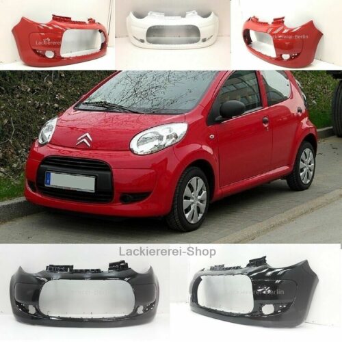 STOßSTANGE VORNE LACKIERT IN WUNSCHFARBE NEU für Citroen C1 2008-2012