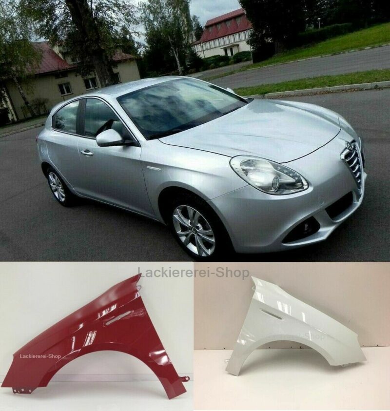 KOTFLÜGEL VORNE LACKIERT IN WUNSCHFARBE NEU passend für Alfa Romeo Giulietta