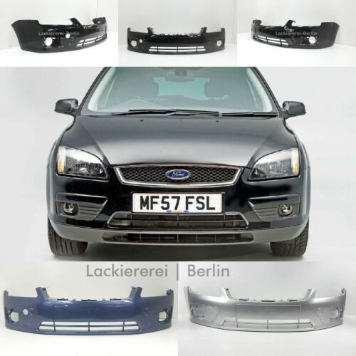 STOßSTANGE VORNE LACKIERT IN WUNSCHFARBE NEU für Ford Focus MK2 2004-2008