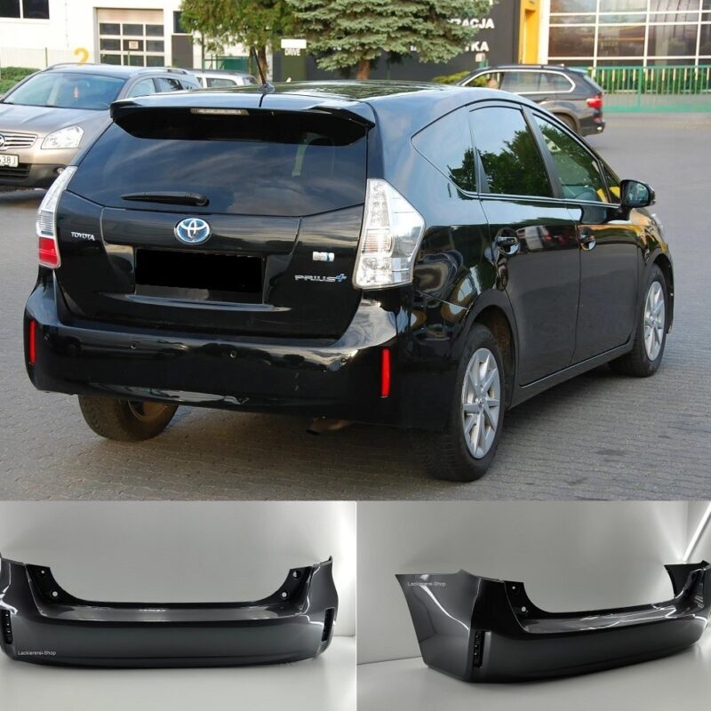 STOßSTANGE HINTEN LACKIERT IN WUNSCHFARBE NEU für Toyota Prius Plus 2012-2020