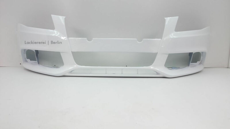 STOßSTANGE VORNE LACKIERT IN WUNSCHFARBE NEU für Audi A4 2007-2011 ohne SRA/PDC – Bild 5