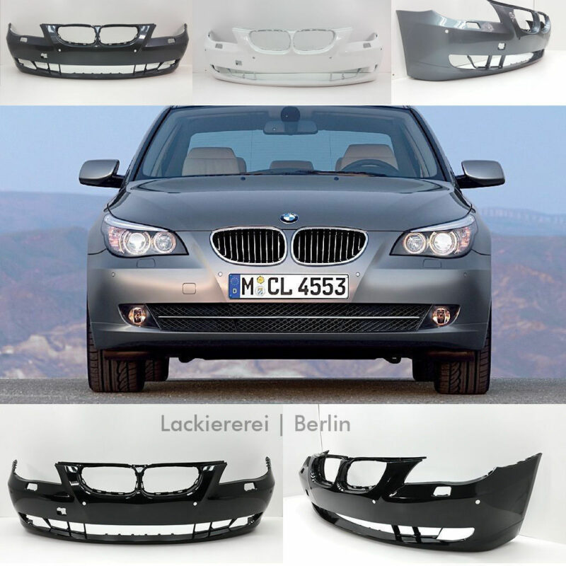 STOßSTANGE VORNE LACKIERT IN WUNSCHFARBE passend für BMW 5er E60/E61 2007-2010