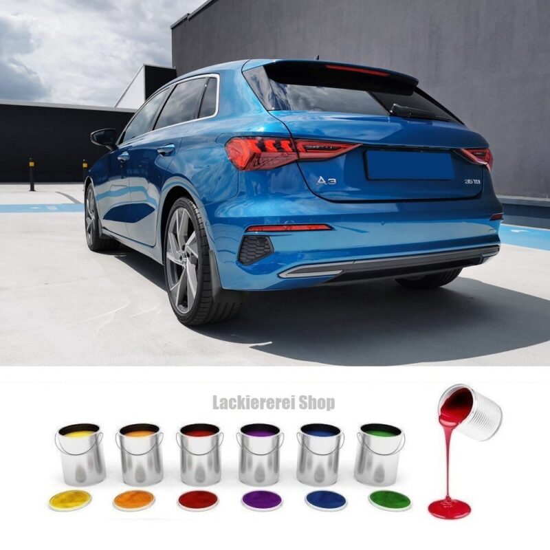 STOßSTANGE HINTEN LACKIERT IN WUNSCHFARBE NEU für Audi A3 8V Sportback 2019-2024