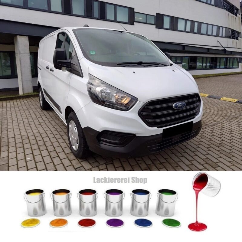 MOTORHAUBE LACKIERT IN WUNSCHFARBE NEU für Ford Transit/Tourneo Custom 2018-2023