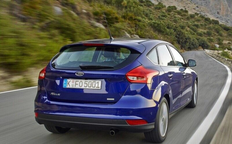 STOßSTANGE HINTEN LACKIERT IN Indic-Blau/Deep Impact Blue für Focus 3 2014-2018 PDC – Bild 2