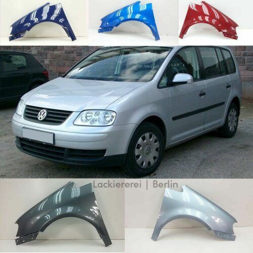 KOTFLÜGEL VORNE LACKIERT IN WUNSCHFARBE NEU für VW Touran 2003-2006