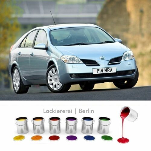 STOßSTANGE VORNE LACKIERT IN WUNSCHFARBE NEU für Nissan Primera 2001-2007