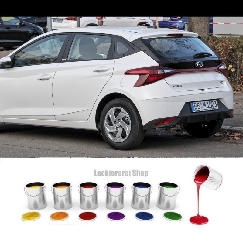 STOßSTANGE HINTEN LACKIERT IN WUNSCHFARBE ORIGINALTEIL NEU Hyundai i20 2020-2023