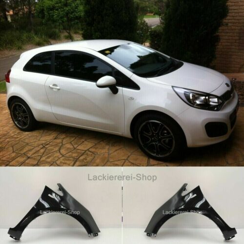 KOTFLÜGEL VORNE LACKIERT IN WUNSCHFARBE NEU für Kia Rio 2011-2016