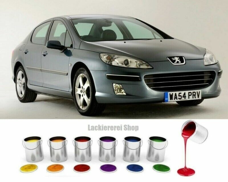 AUßENSPIEGEL KAPPE/GEHÄUSE LACKIERT IN WUNSCHFARBE NEU für Peugeot 407