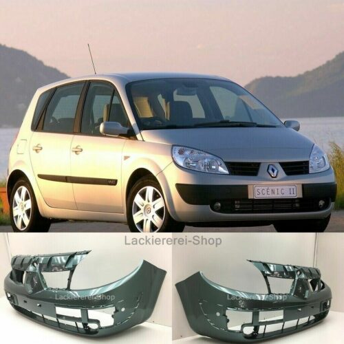 STOßSTANGE VORNE LACKIERT IN WUNSCHFARBE NEU für Renault Scenic 2003-2006