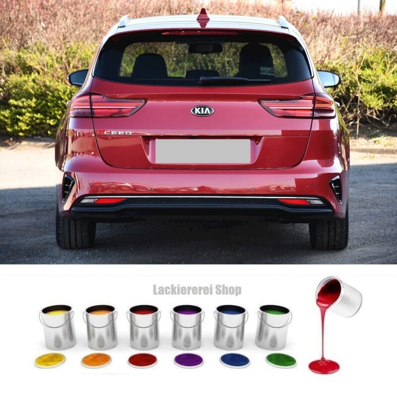 STOßSTANGE HINTEN LACKIERT IN WUNSCHFARBE NEU ORIGINALTEIL Kia Ceed SW 2018-2025